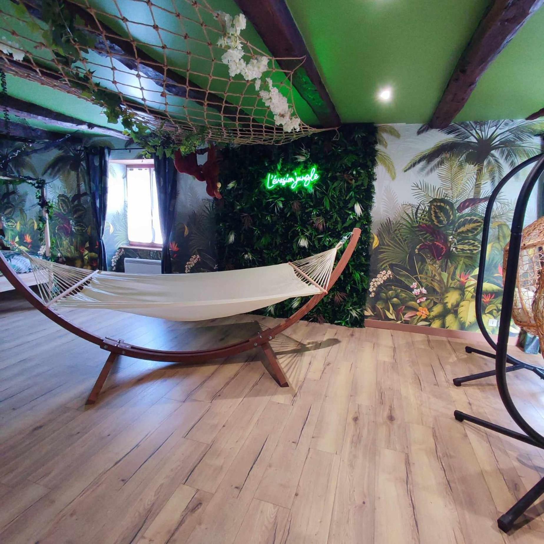 L'Evasion Jungle Apartment Saint-Pierre-de-Plesguen Exterior foto
