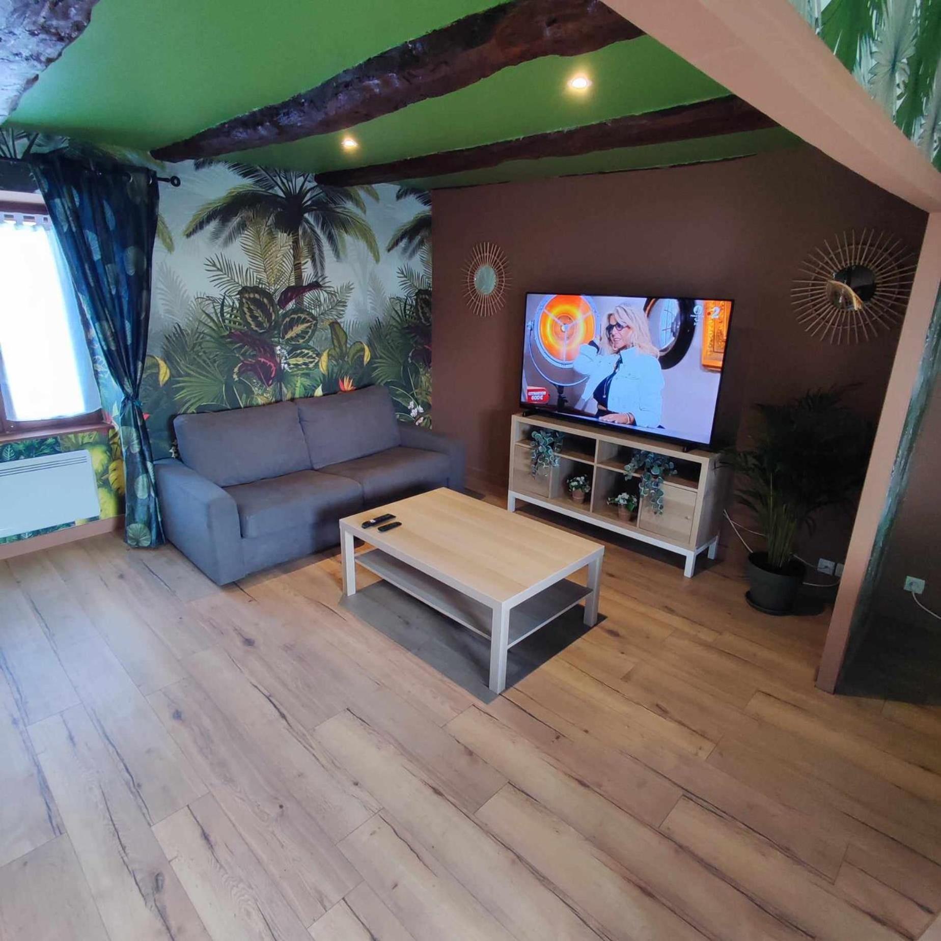 L'Evasion Jungle Apartment Saint-Pierre-de-Plesguen Exterior foto