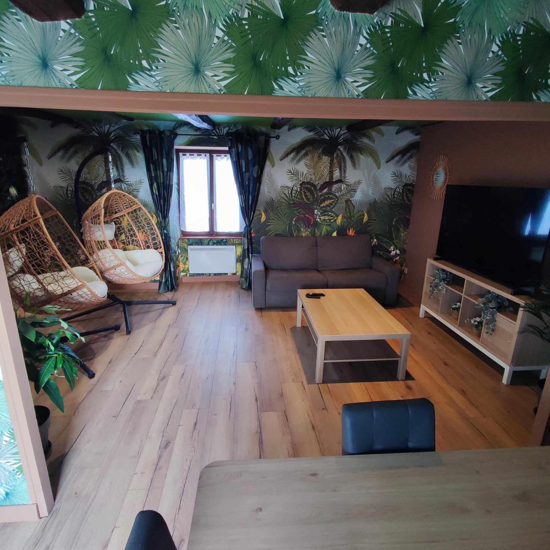 L'Evasion Jungle Apartment Saint-Pierre-de-Plesguen Exterior foto