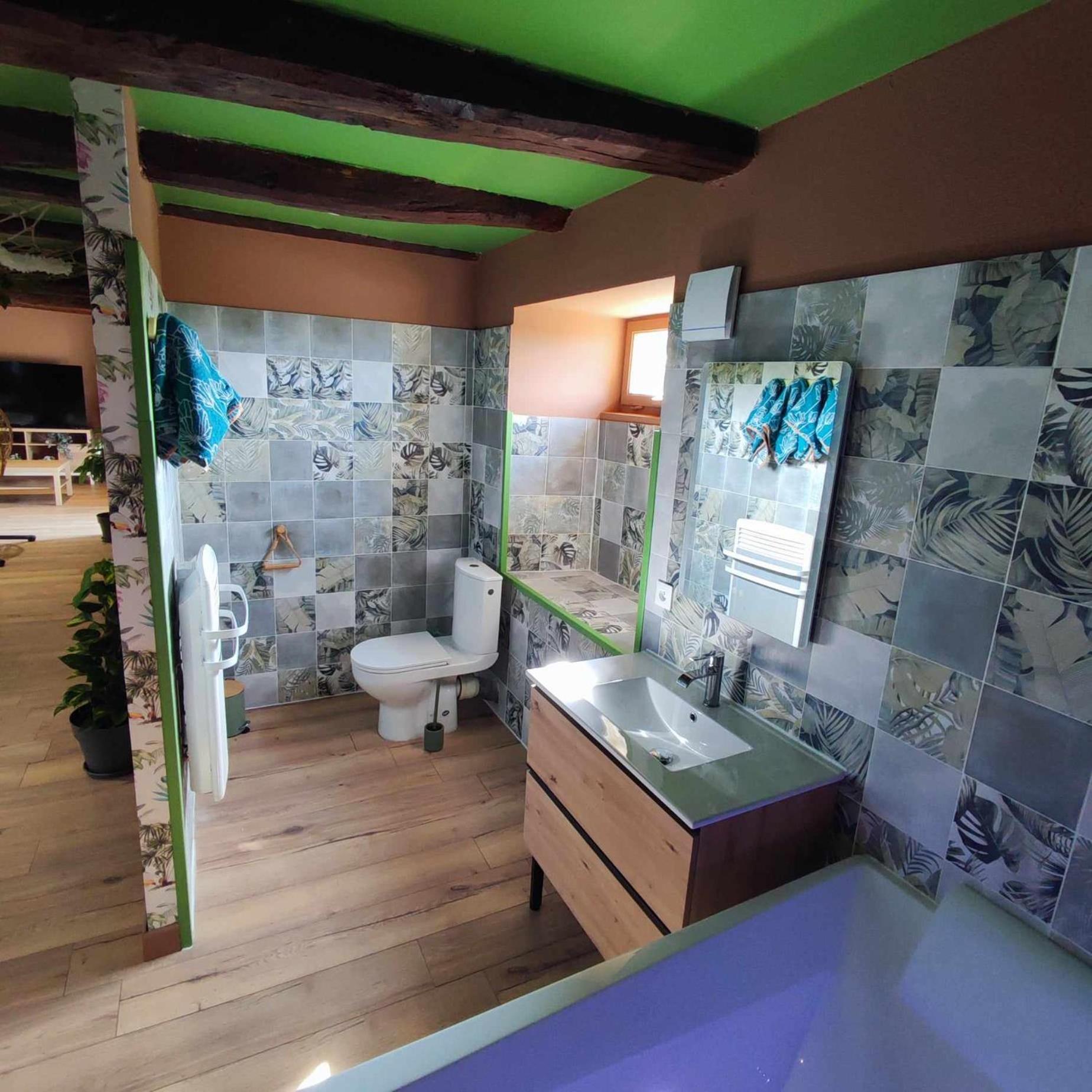 L'Evasion Jungle Apartment Saint-Pierre-de-Plesguen Exterior foto